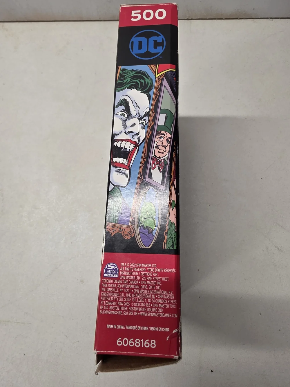 Batman DC 500 Piece Puzzle - All Pieces In Box
